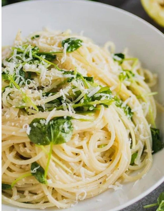Pasta with Spinach