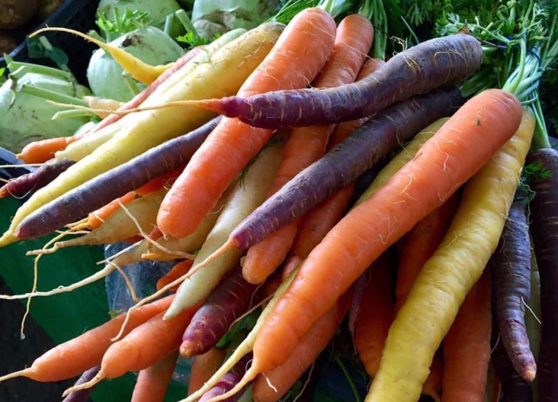 Carrots Heritage Bunched Village Greens, Charlesworth