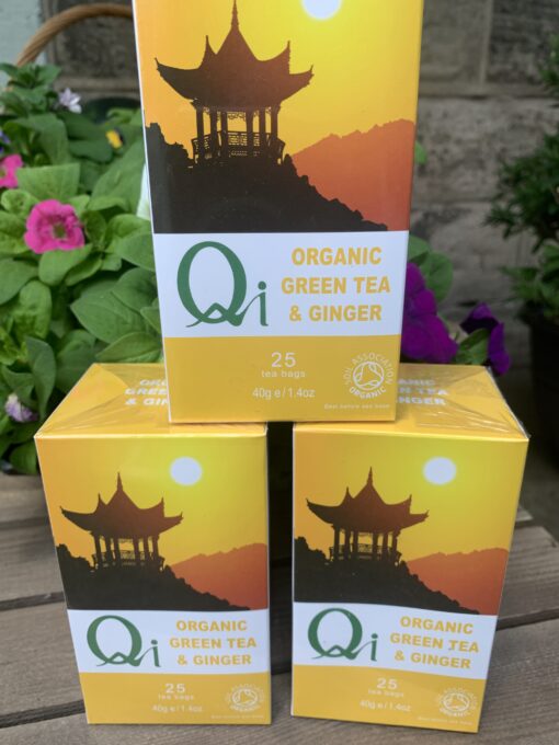 Tea - Qi Organic Green Tea & Ginger