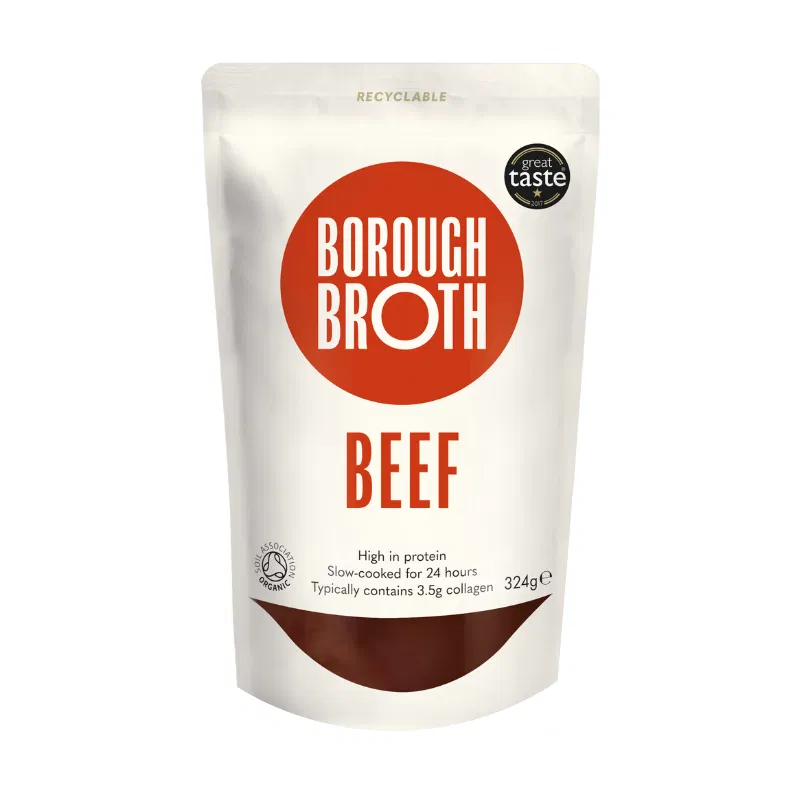 Bone Broth Beef Grass Fed Organic