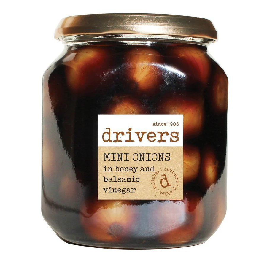 Pickles - Drivers Mini Onion in Honey and Balsamic Vinegar